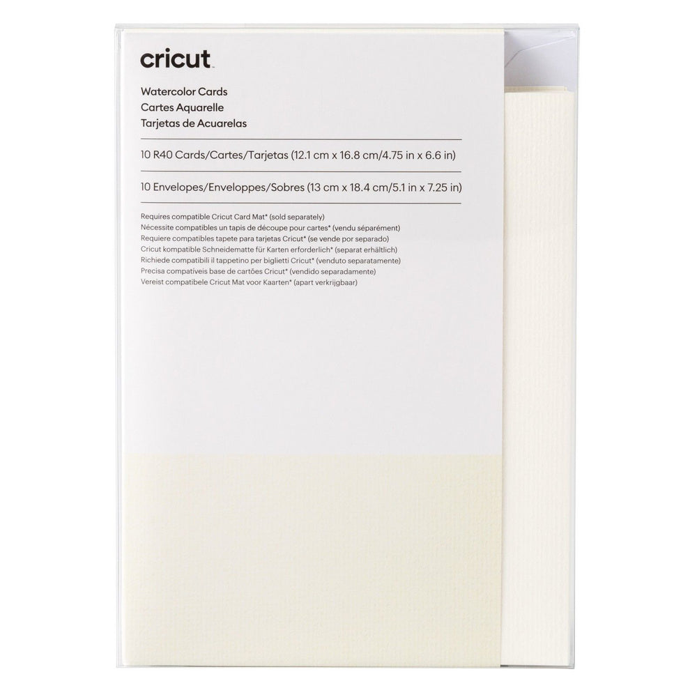 Cricut • watercolor cards r40 10 pieces