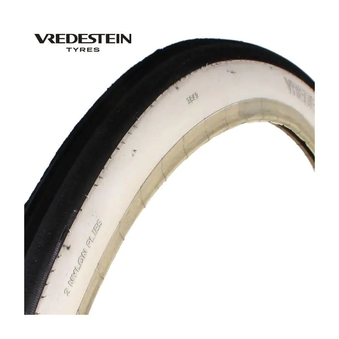 Vredestein 1.75-19 (23x2.00) solex zwart wit tt draad 23111