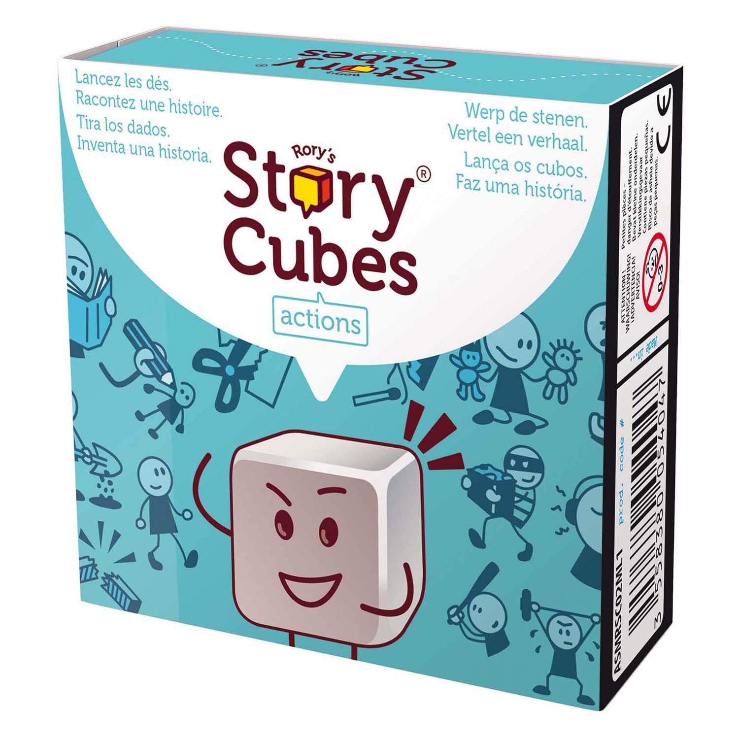 Rory's Story Cubes dice game actions - creative family game.