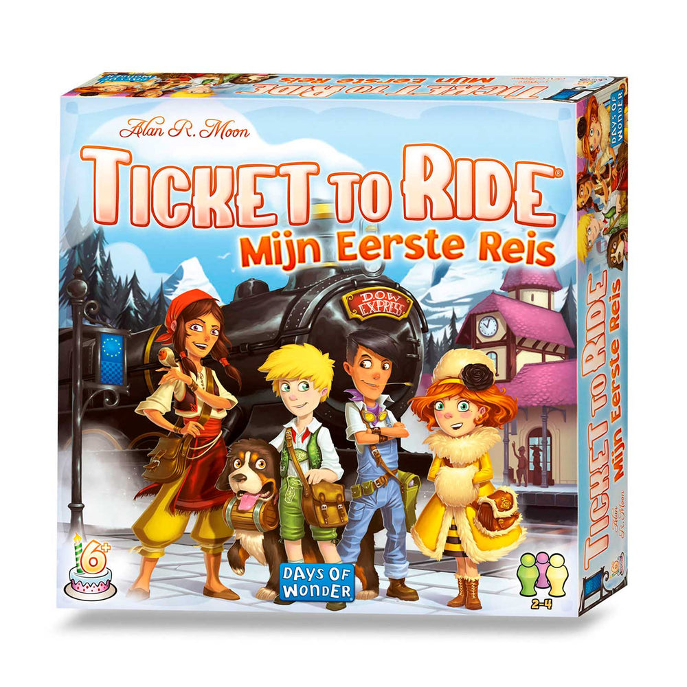 Asmodee Ticket to Ride Mijn Eerste Reisbordspel