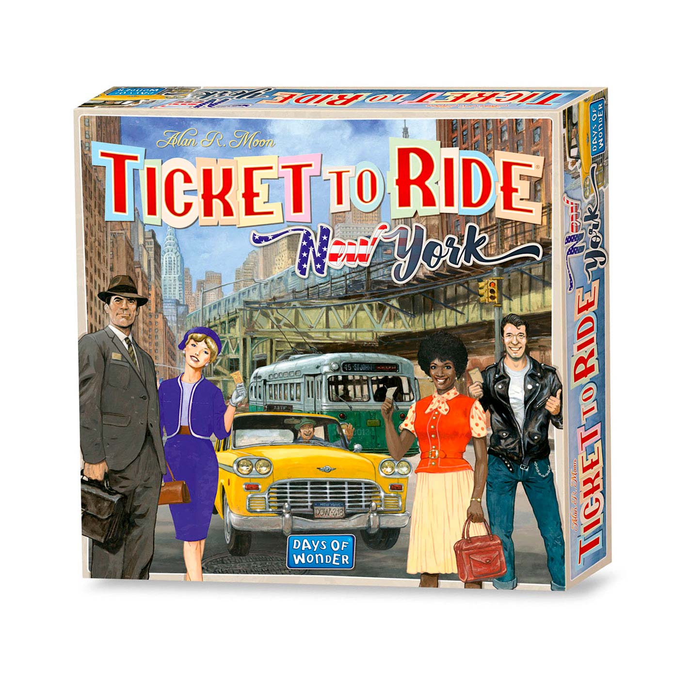 Asmodee ticket to ride new york bordspel