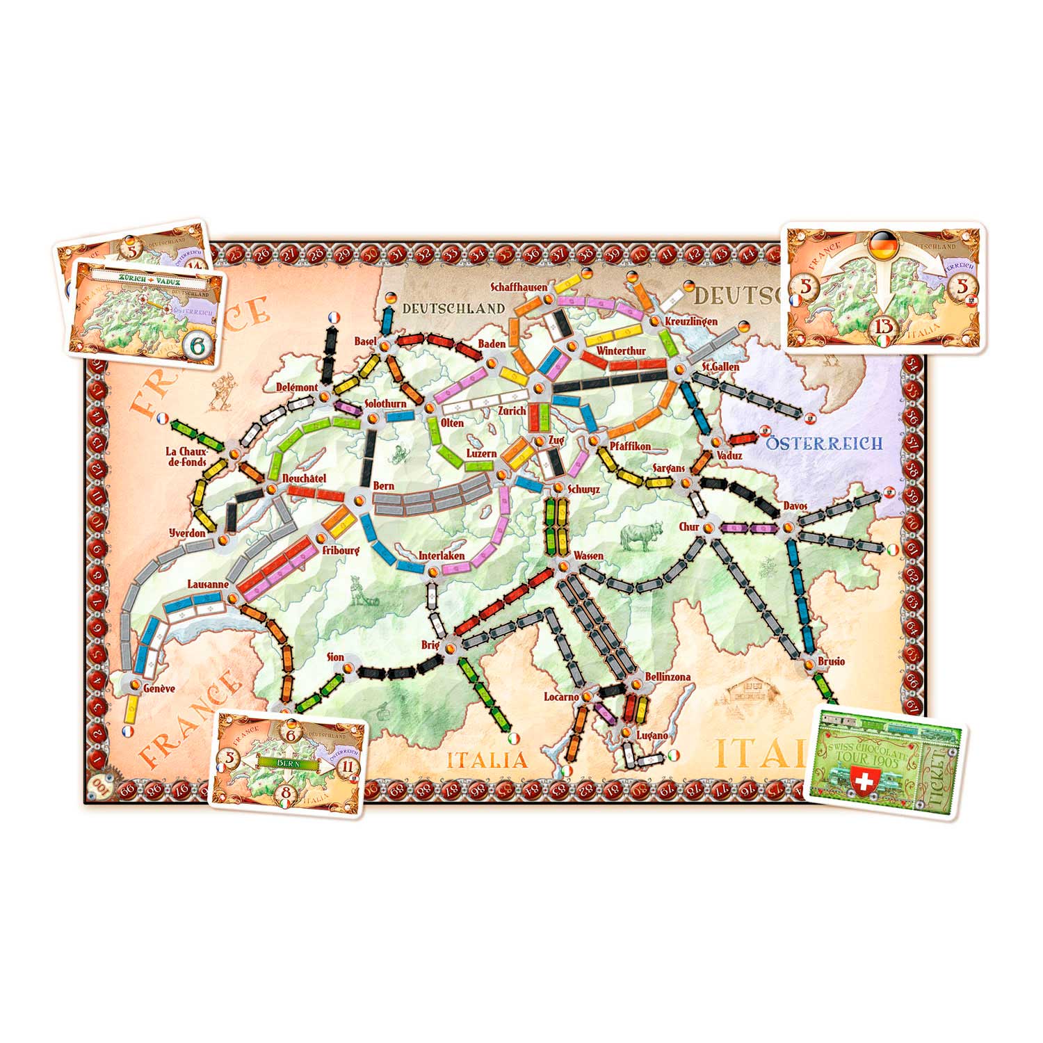 Asmodee ticket to ride india bordspel