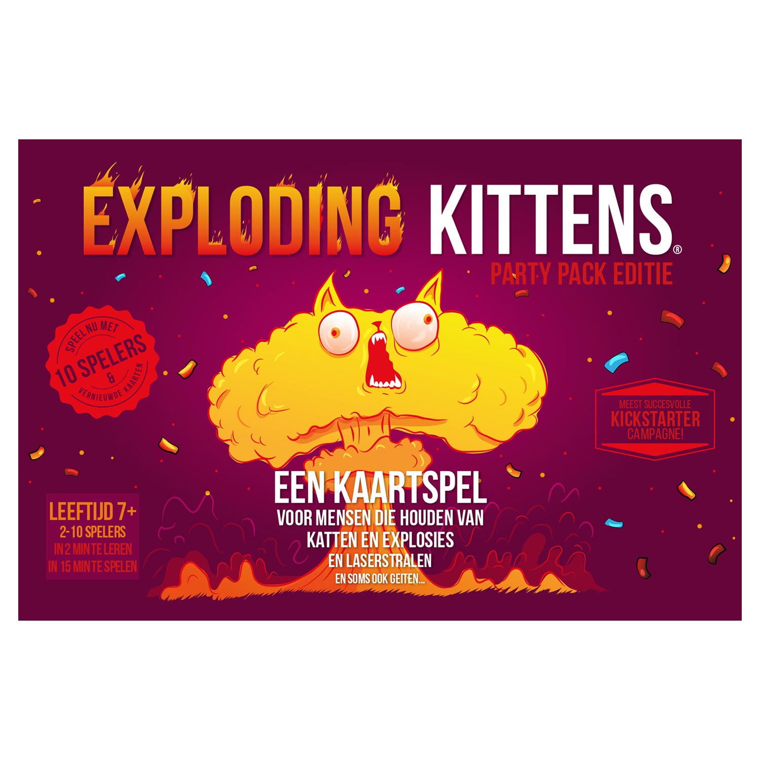 Exploding Kittens Partypakket NL
