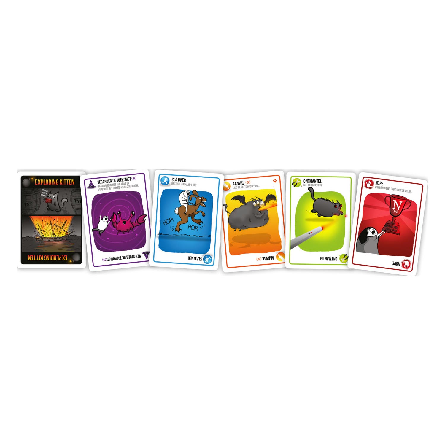 Exploding Kittens Partypakket NL