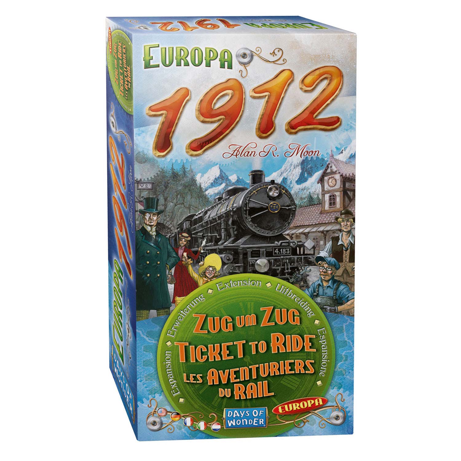 Asmodee Ticket to Ride - Europe 1912 Expansion Set
