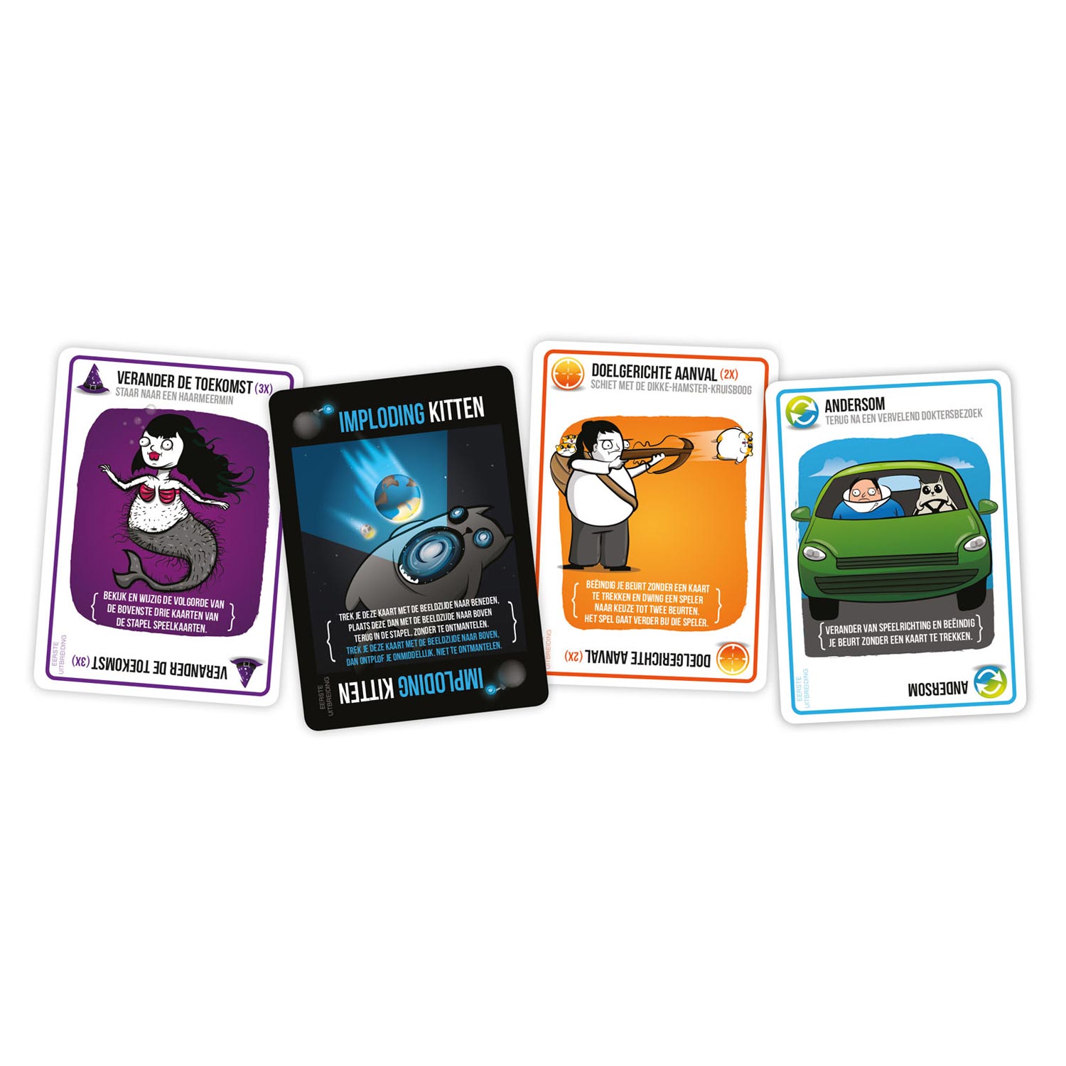 Exploding kittens imploding kittens kaartspel