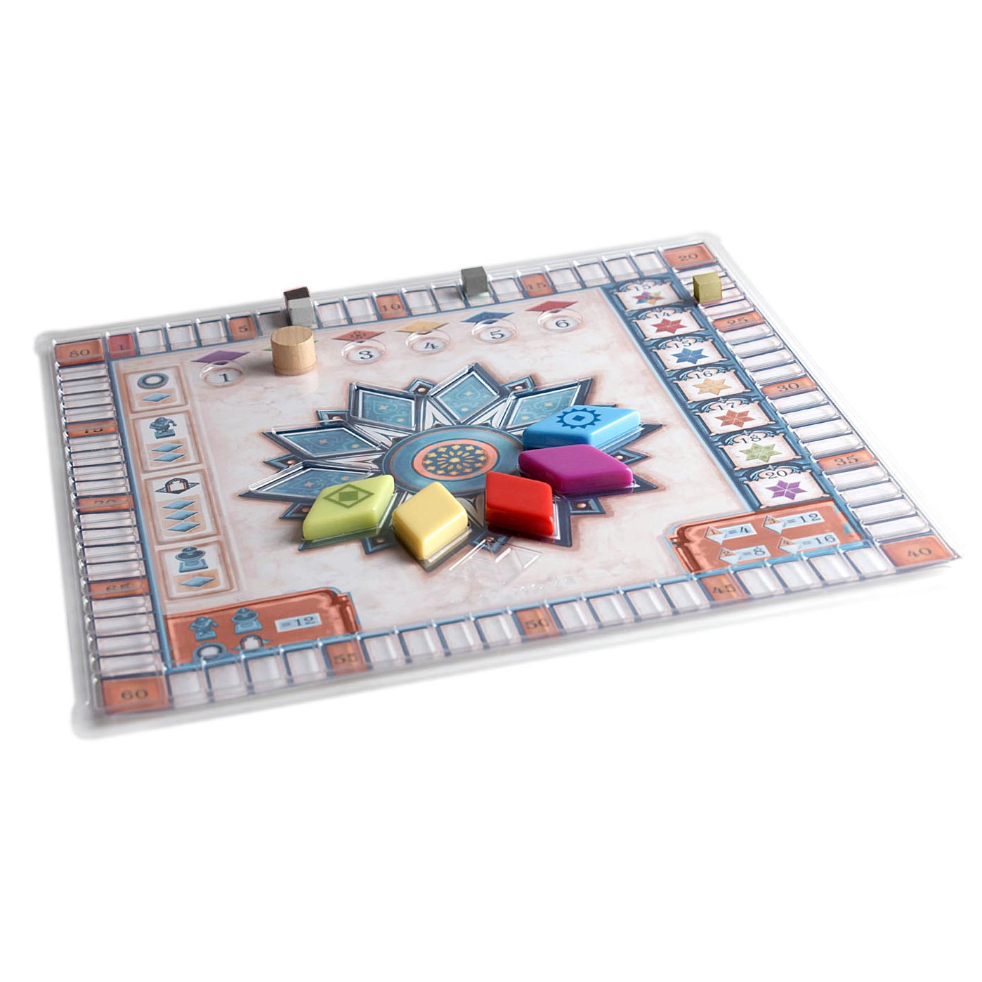 Azul Glanzend Paviljoen Expansie Bordspel