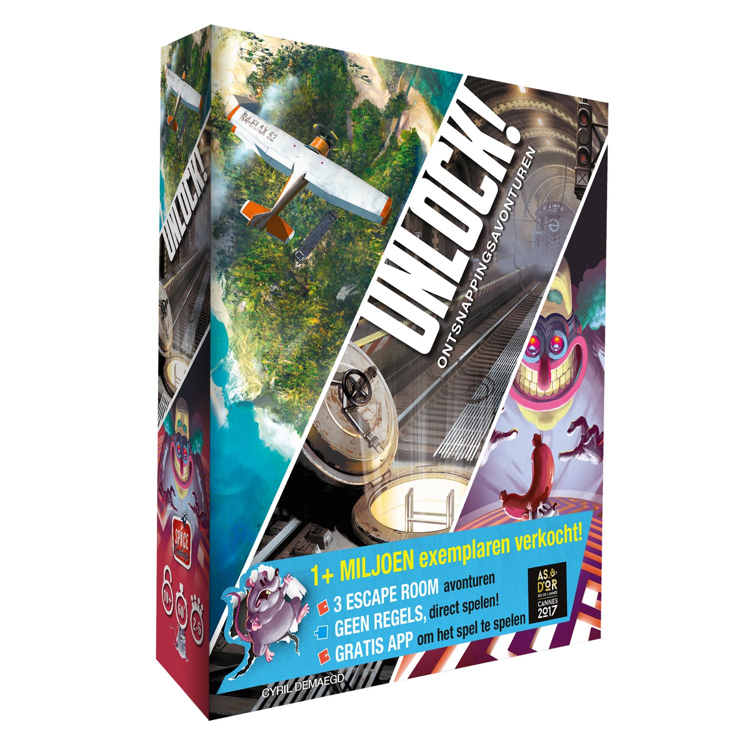 Asmodee Ontgrendel! Ontsnappingsavonturen
