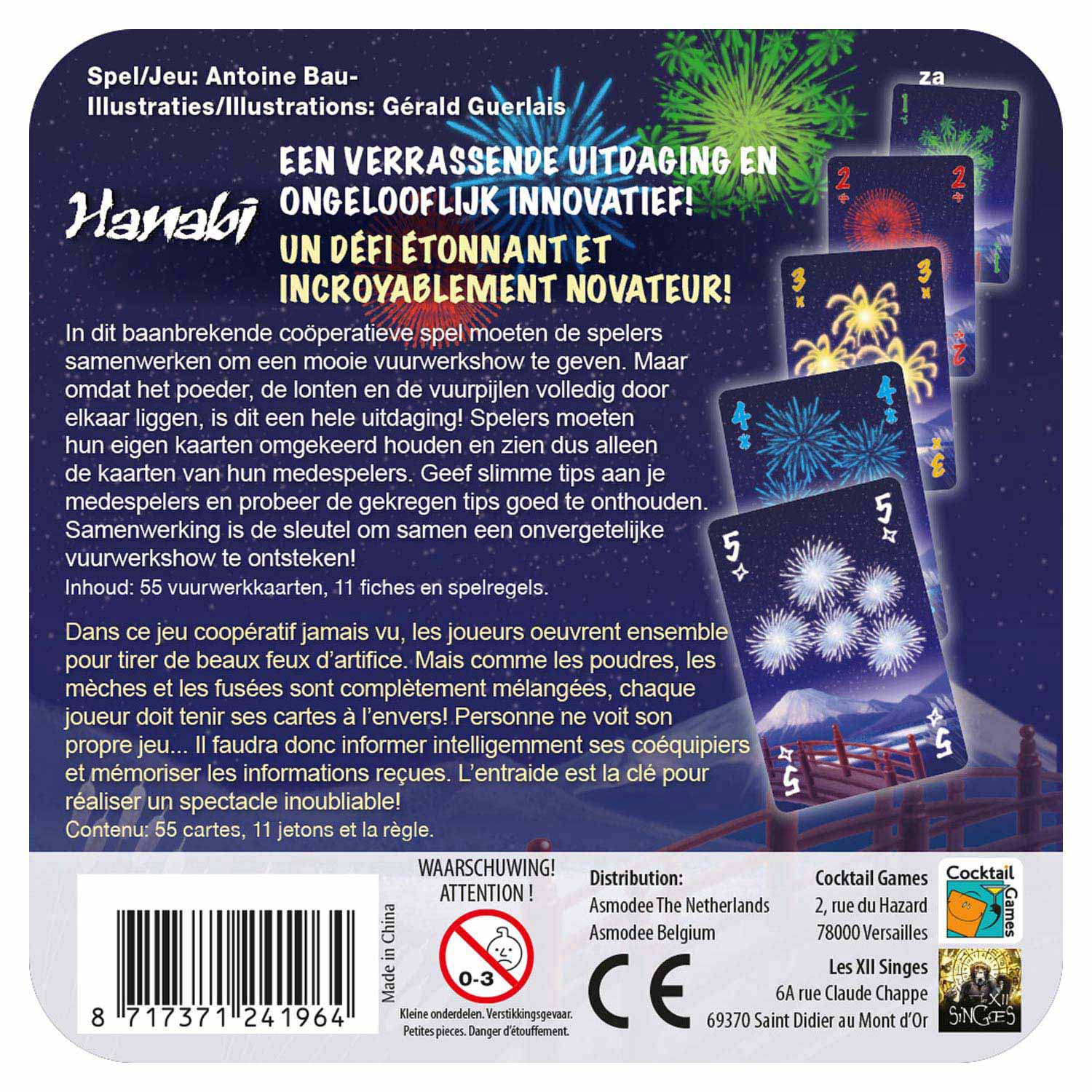 Asmodee hanabi kaarstpel refresh