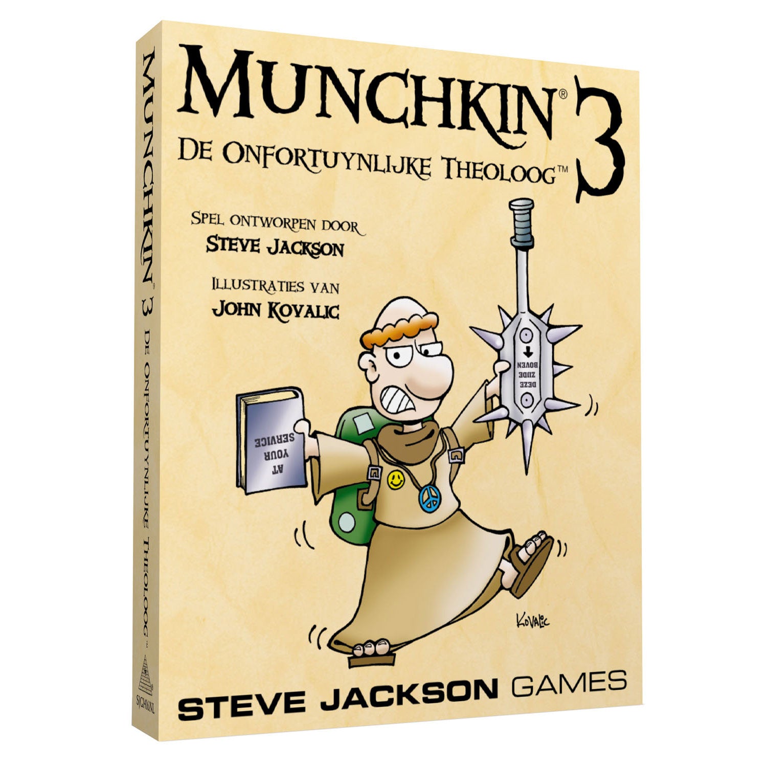 Asmodee Munchkin 3 De Onfortuinlijke Theoloogspel