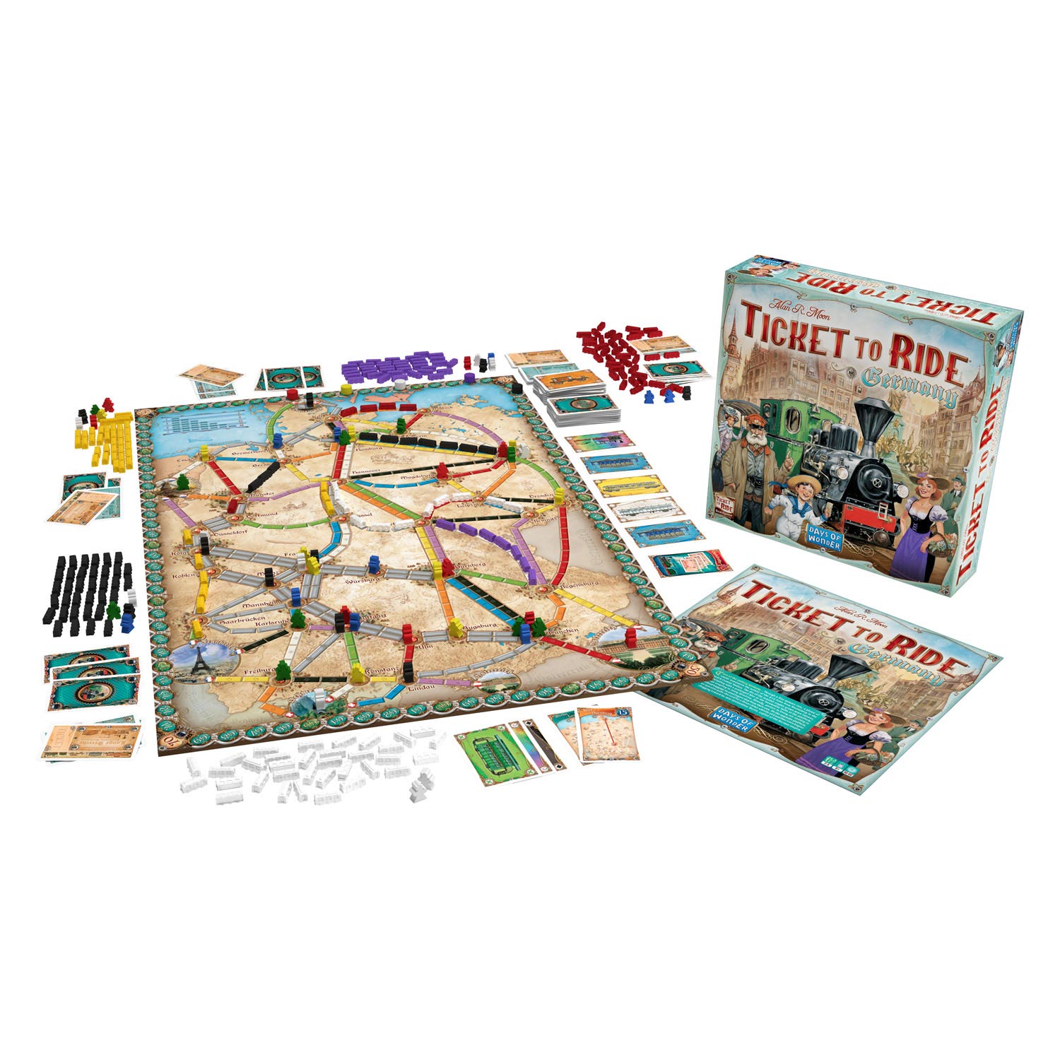 Asmodee Ticket to Ride Duitsland Bordspel