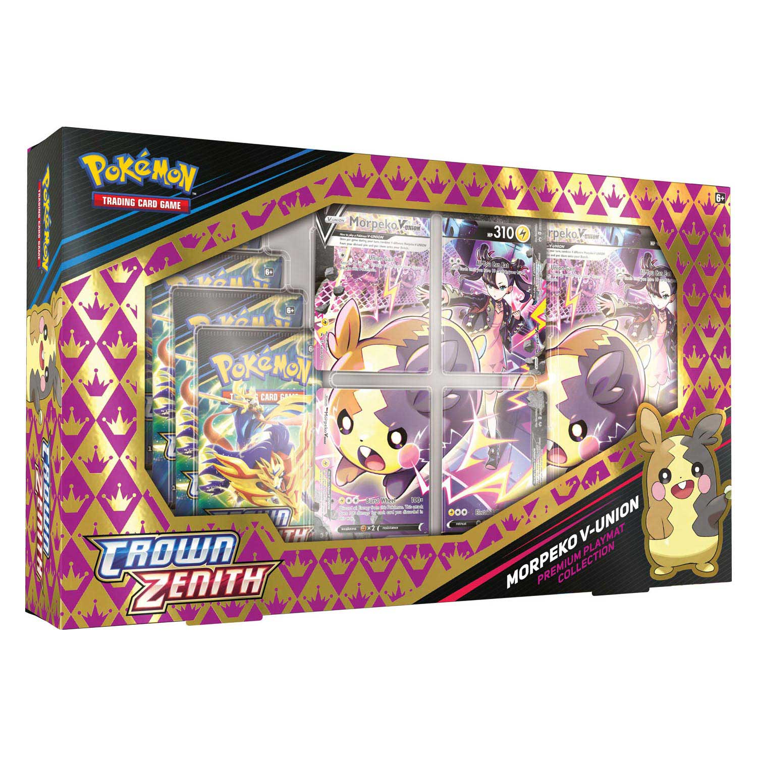 Pokémon TCG Crown Zenith Morpeko V-Union Box