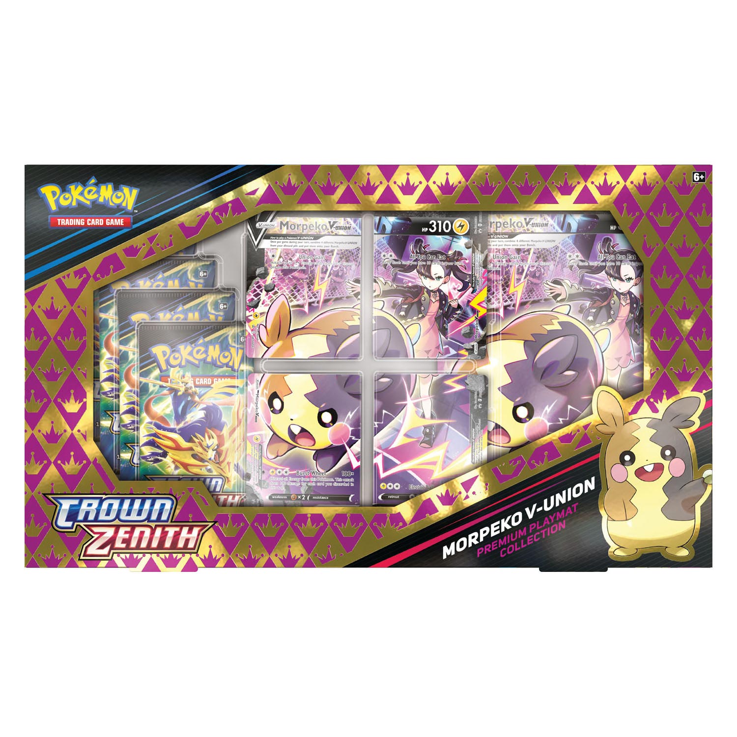 Pokémon TCG Crown Zenith Morpeko V-Union Box
