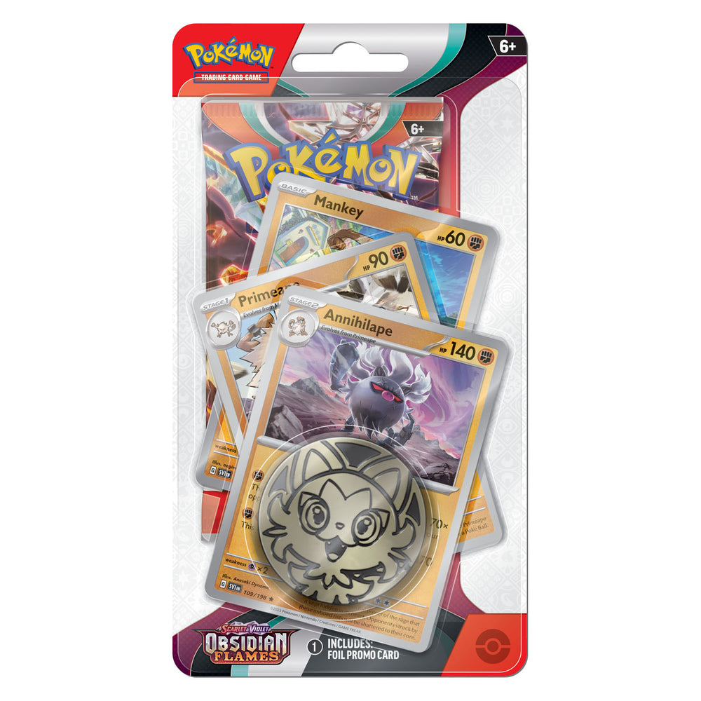 Asmodee Pokémon TCG SV Obsidian Flames Premium Checklane Annichiape