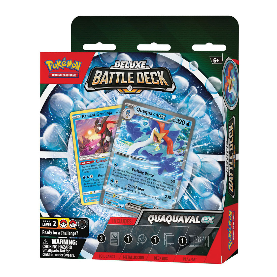 Pokemon TCG Deluxe Battle Deck - Quaquaval ex