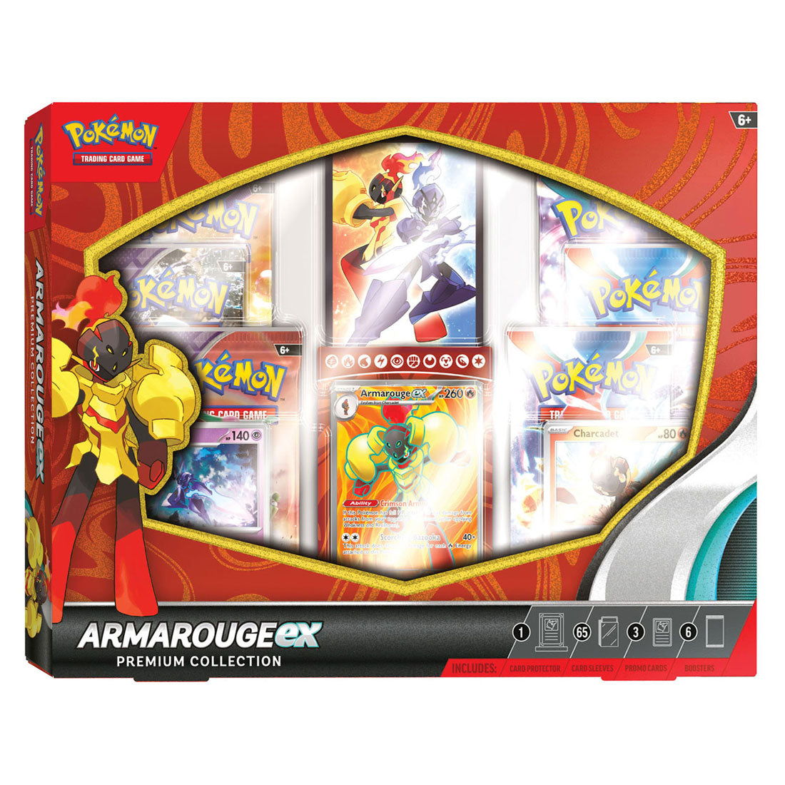 Asmodee pok tcg april ex premium collectie - armarouge ex