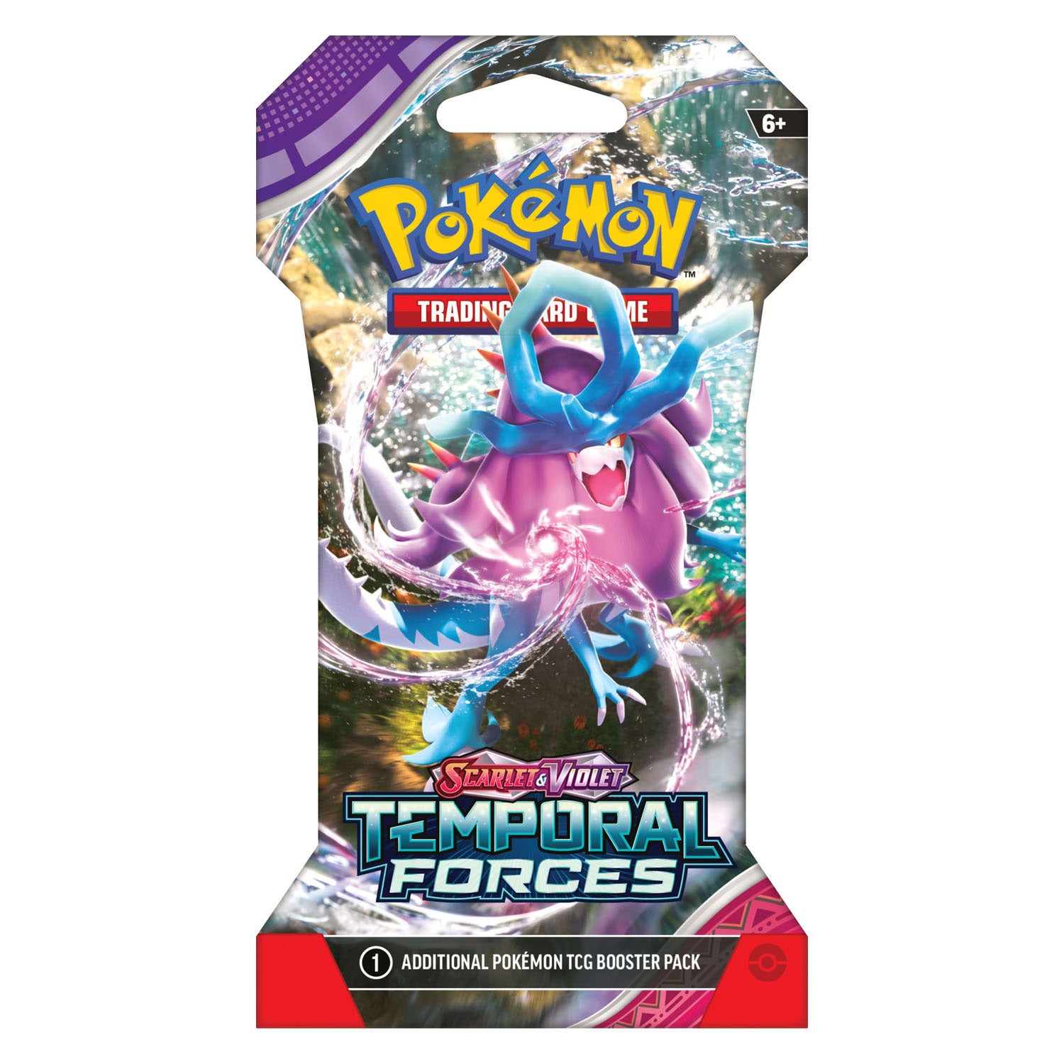 Pokémon TCG SV05 Temporal Forces Sleeved Booster