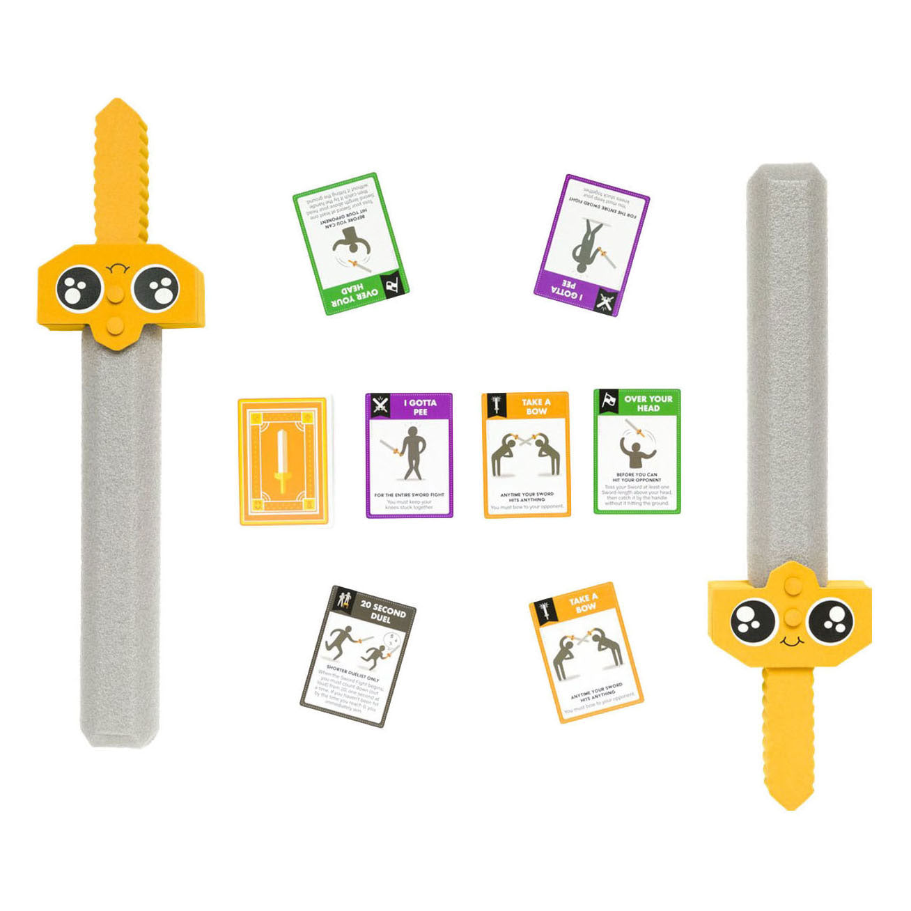 Exploding kittens let's hit each other with fake swords - kaartspel