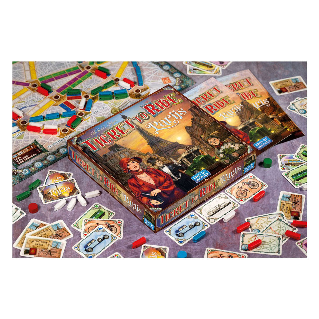 Ticket to ride parijs bordspel