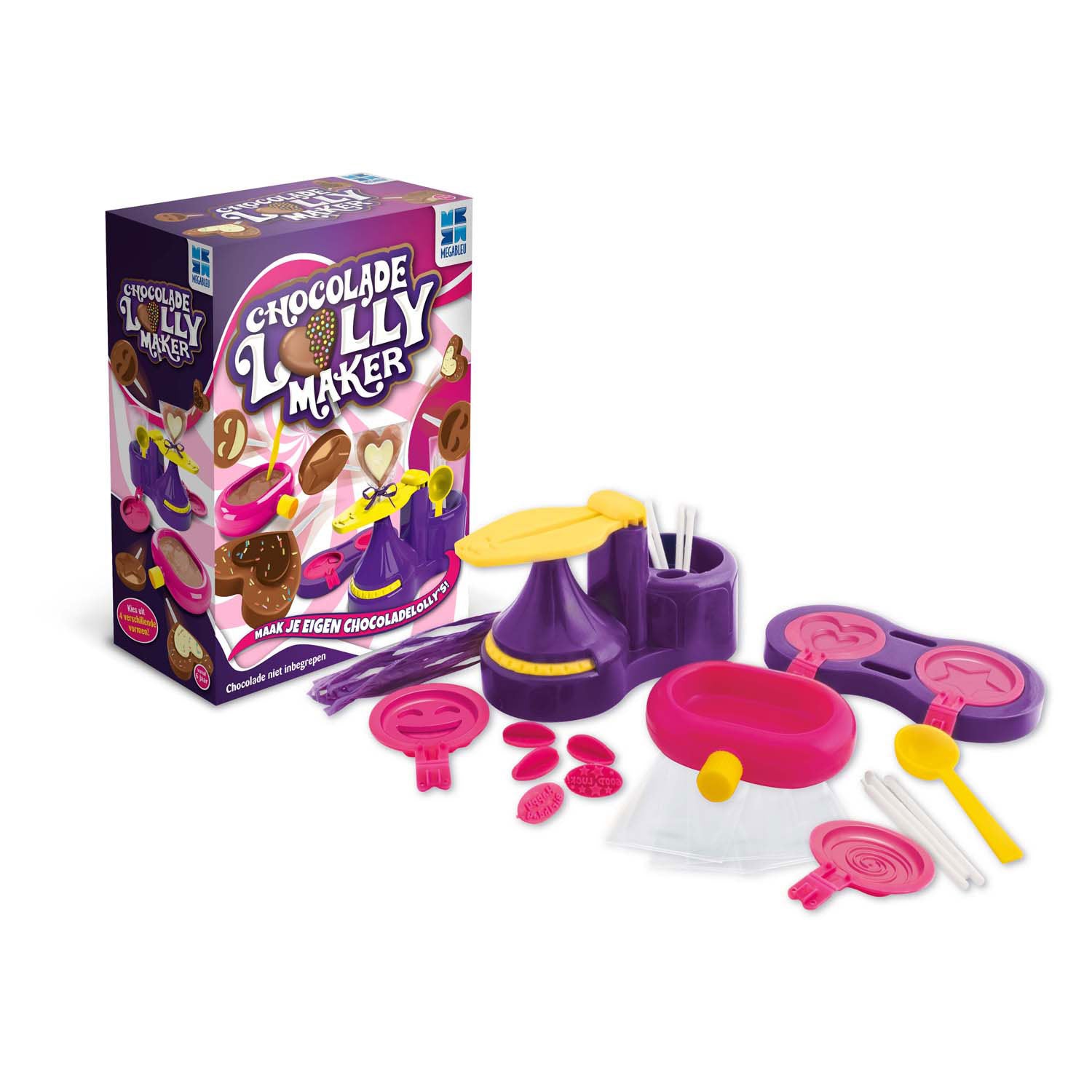 Megableu lollypop chocolade maker