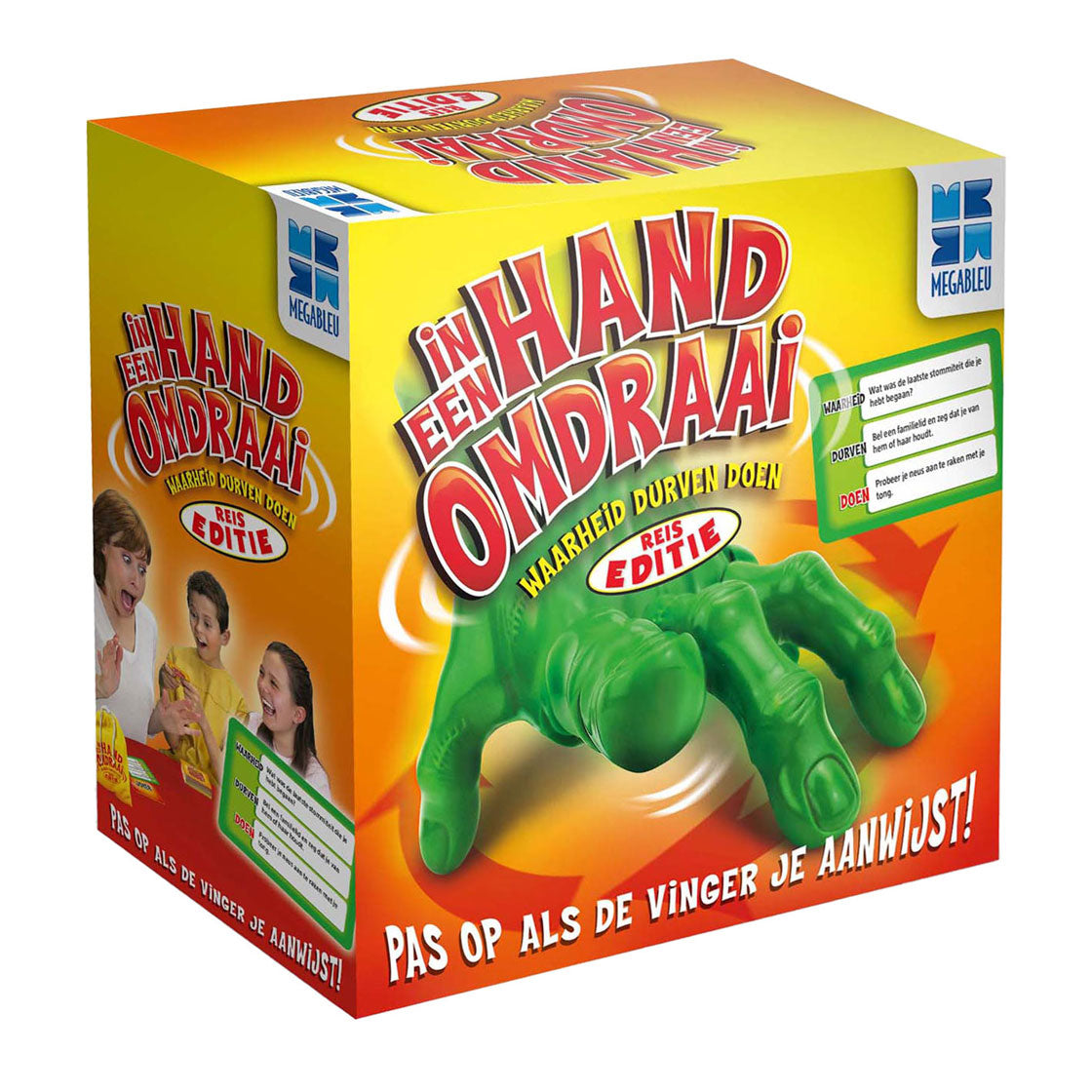 Megableu in een handomdraai reiseditiespel