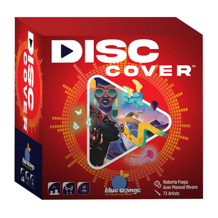 Geronimo games disc cover party bordspel