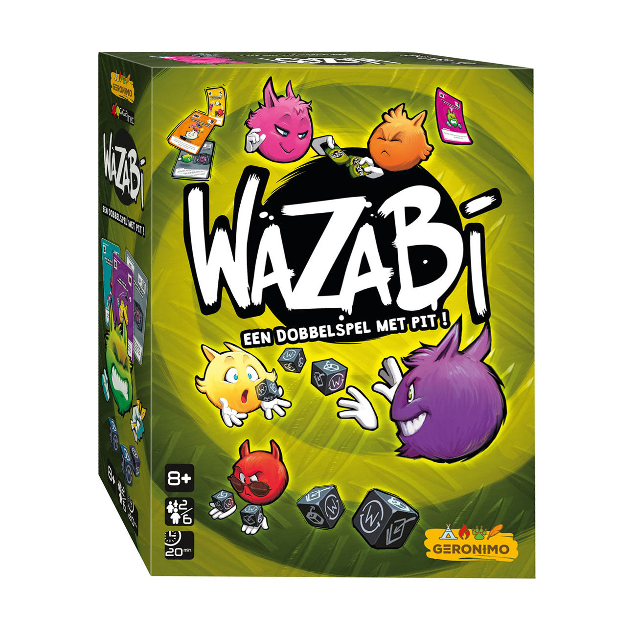 Geronimo games wazabi dobbelspel