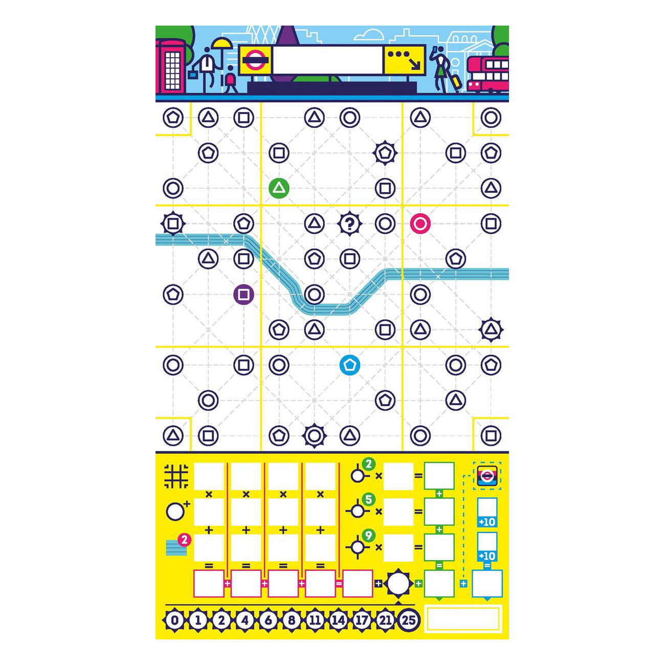 Spel volgend station Londen