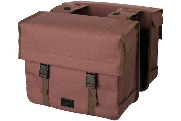 Fastrider celo dubbele fietstas trend rose brown