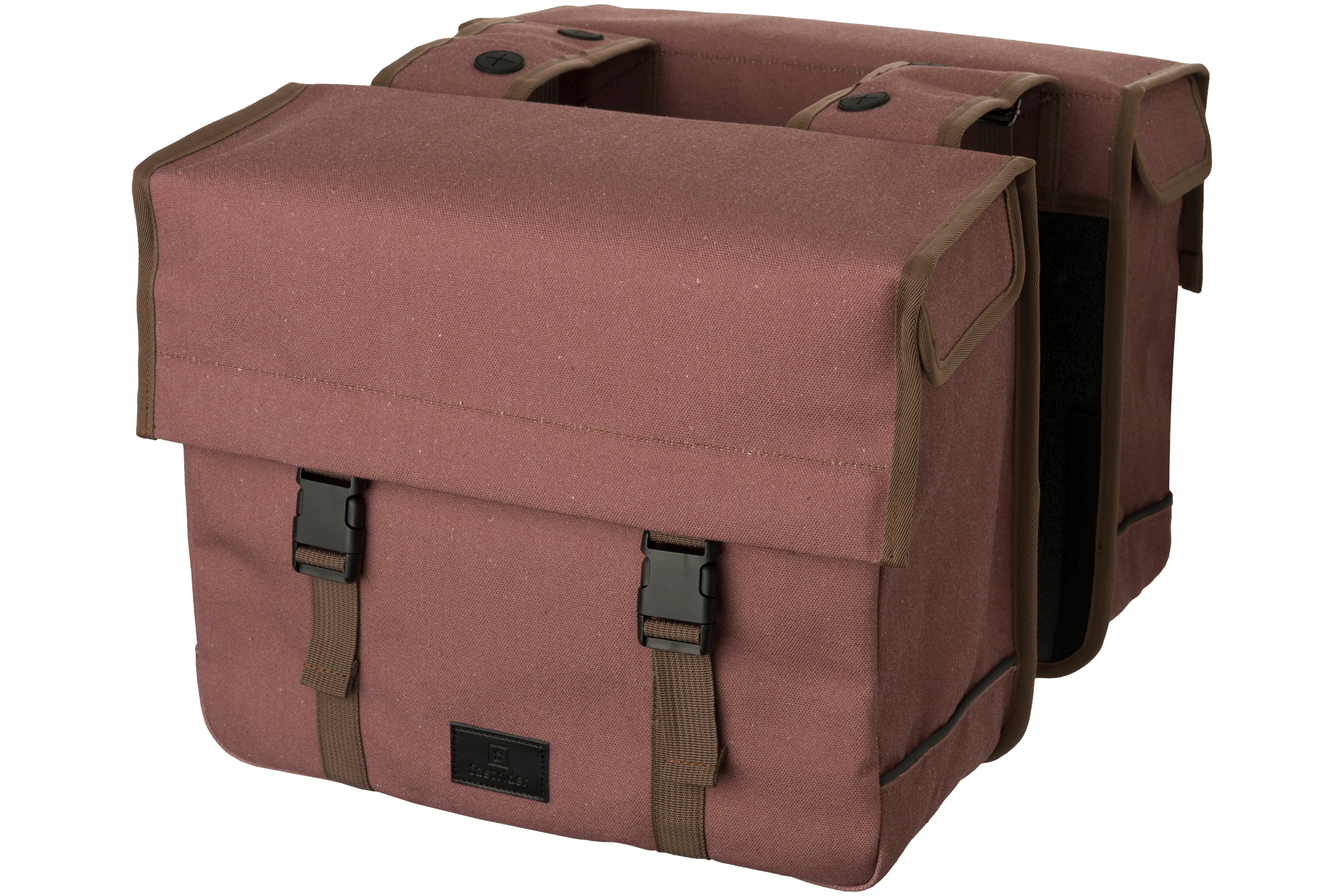 Abi fastrider celo double bicycle bag trend rose brown