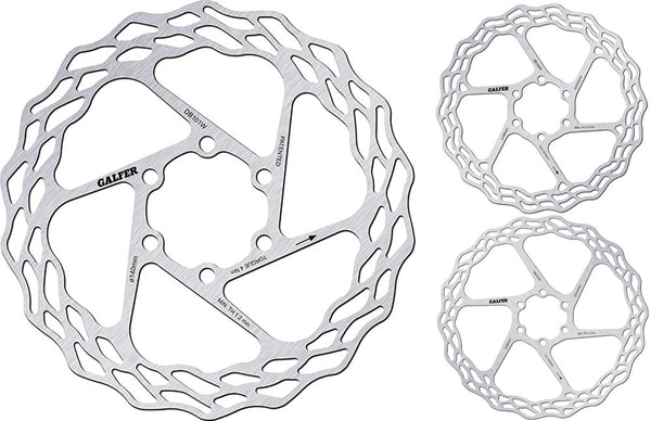 Galfer bike wave® fixed road 6-bolt disc rotor