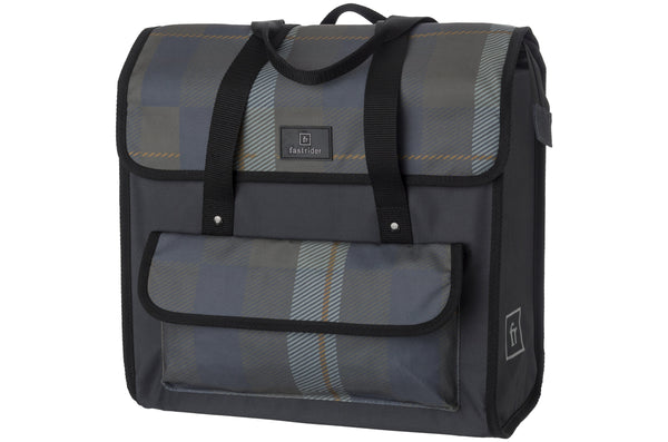 Fastrider lasse luxe shopper fietstas basics ruit click'ngo ruit check