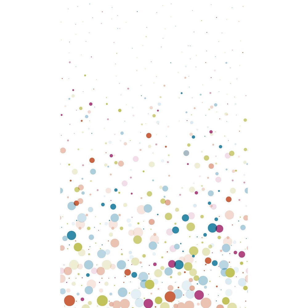 Tafellaken feestelijke bubbels multi 138x220 cm