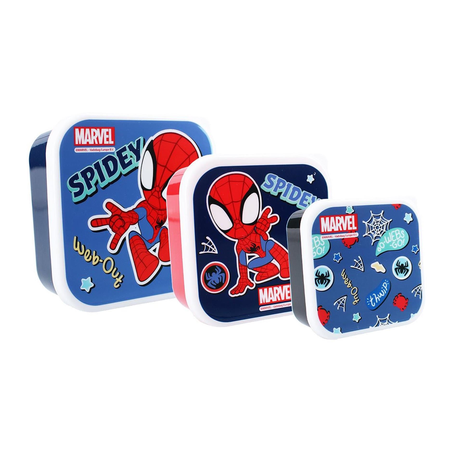 Vadobag spidey broodtrommel 3-in-1 fresh bites