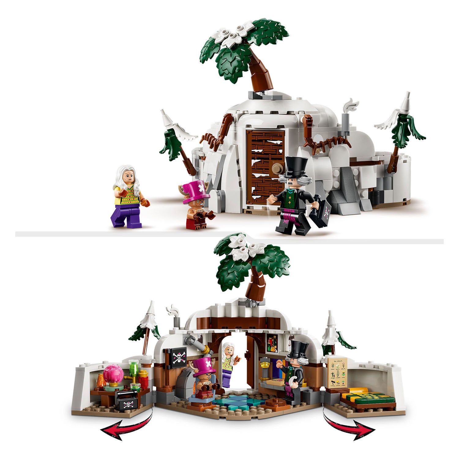 Lego one piece 75641 de schuilplaats van dr. hiriluk