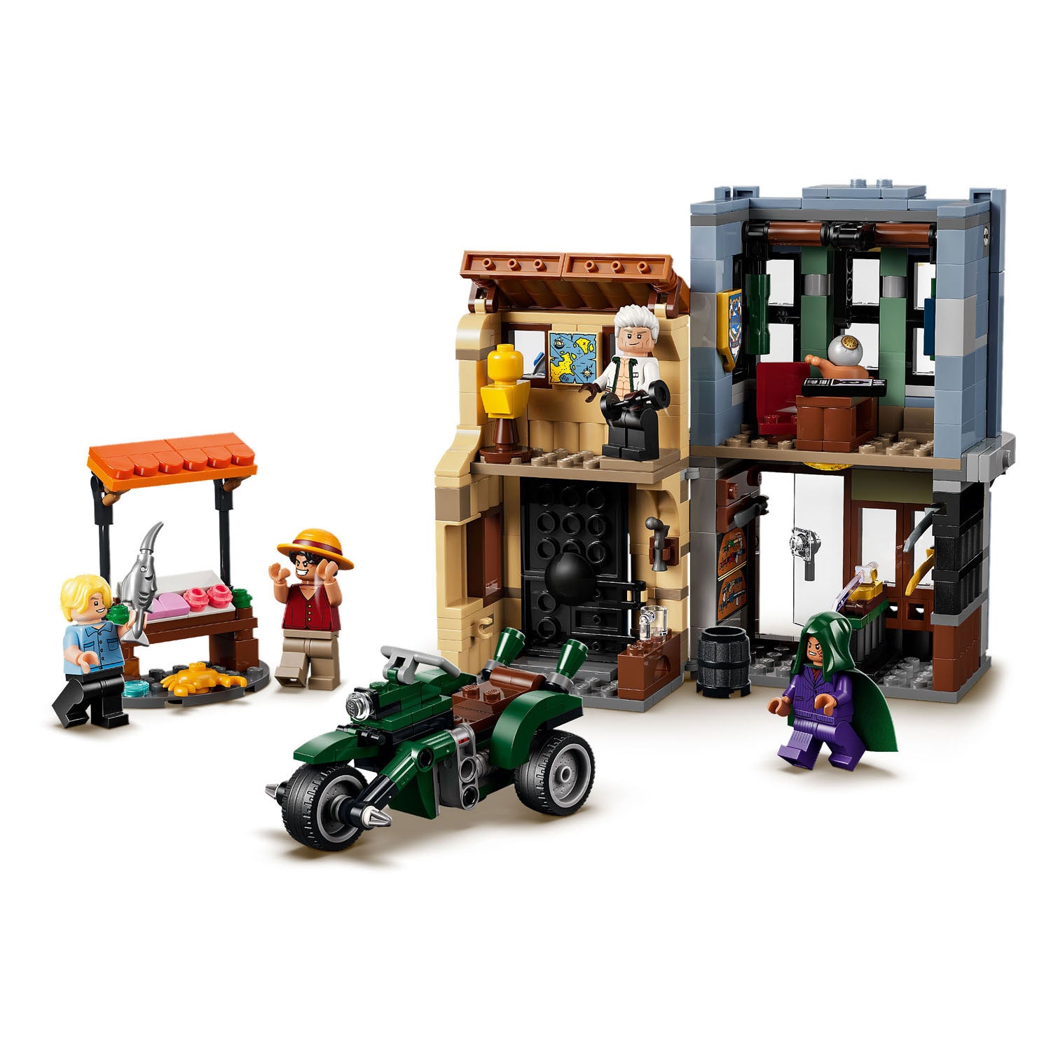 Lego one piece 75642 confrontatie met kapitein smoker