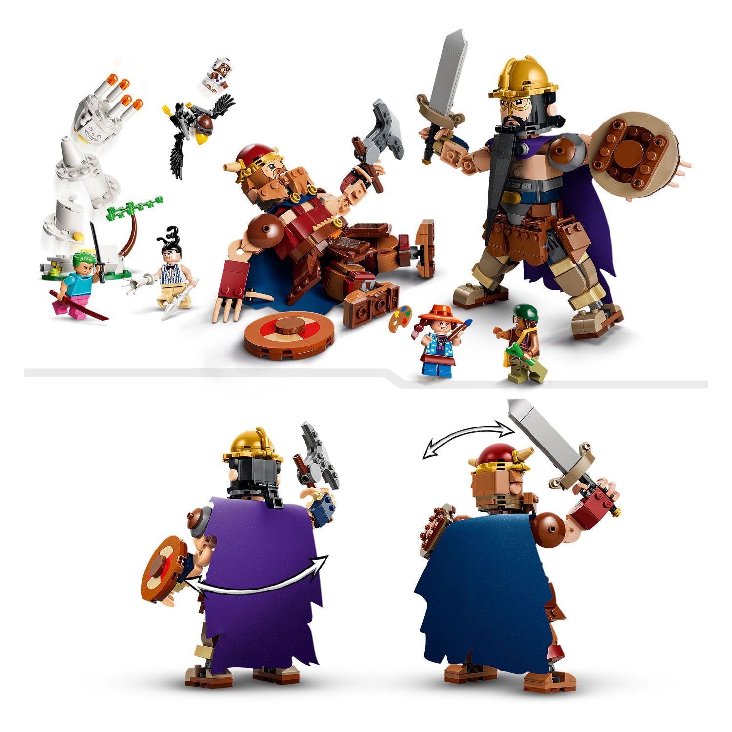 Lego one piece 75644 dorry vs. brogy - reuzen van kleine gaarde