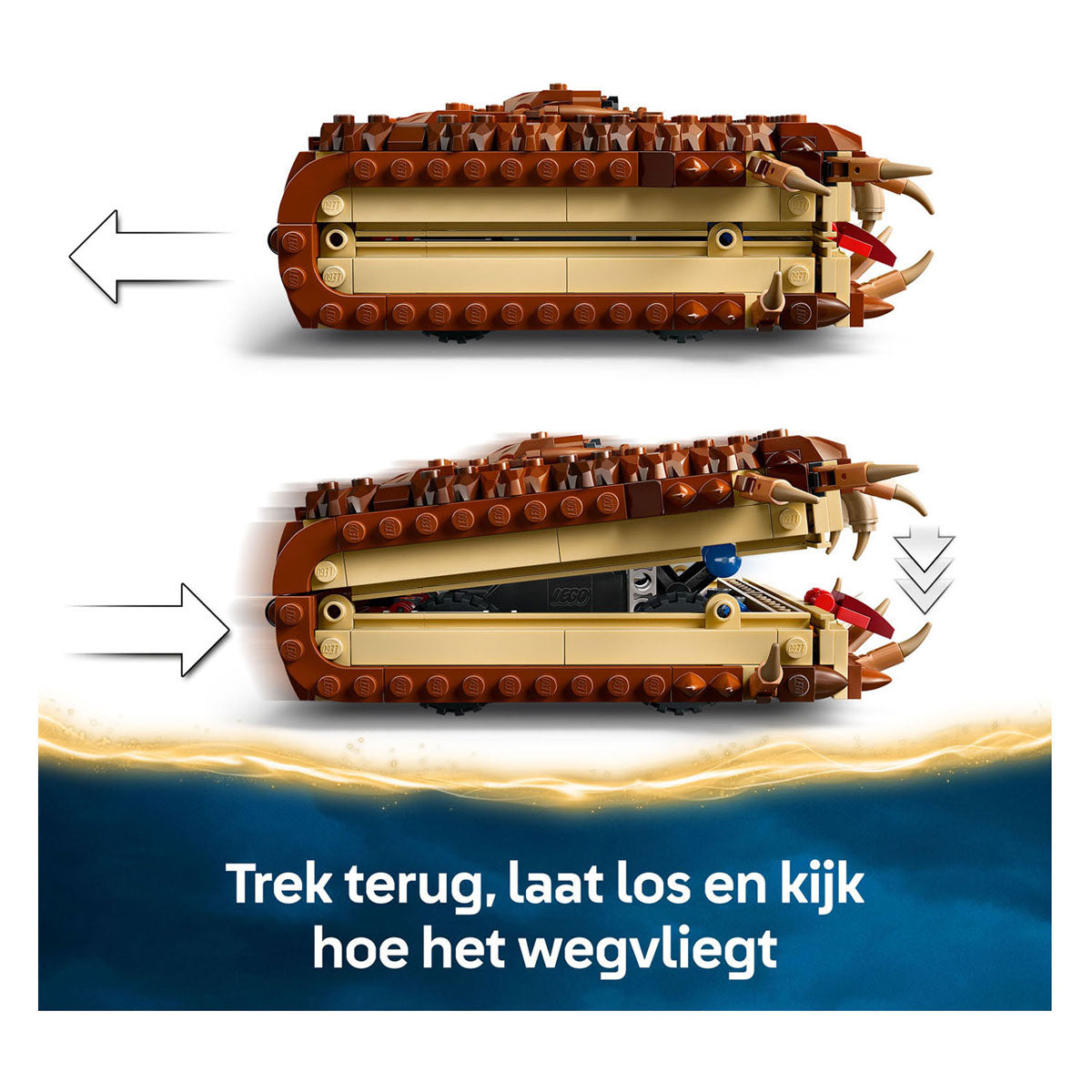 Lego harry potter het monsterlijke monsterboek speelgoed - 76449