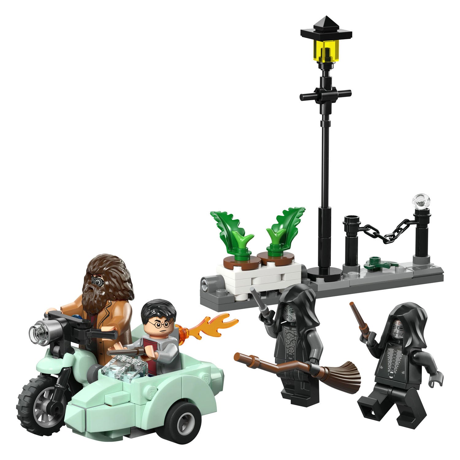 Lego harry potter tm 76459 hagrid en harry's ligusterlaan ontsnapping | 2 stuks