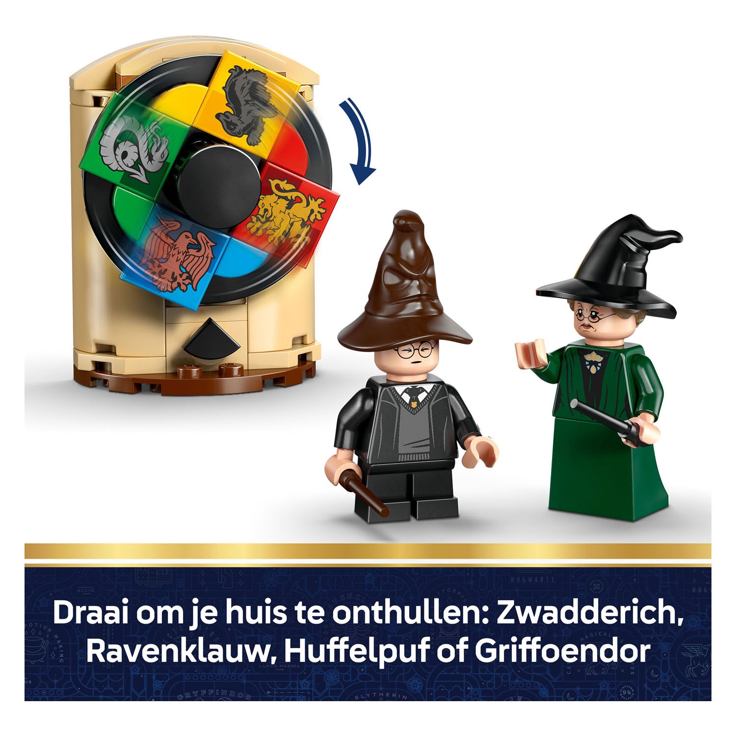 Lego harry potter tm 76460 kasteel zweinstein sorteerhoedceremonie | 2 stuks