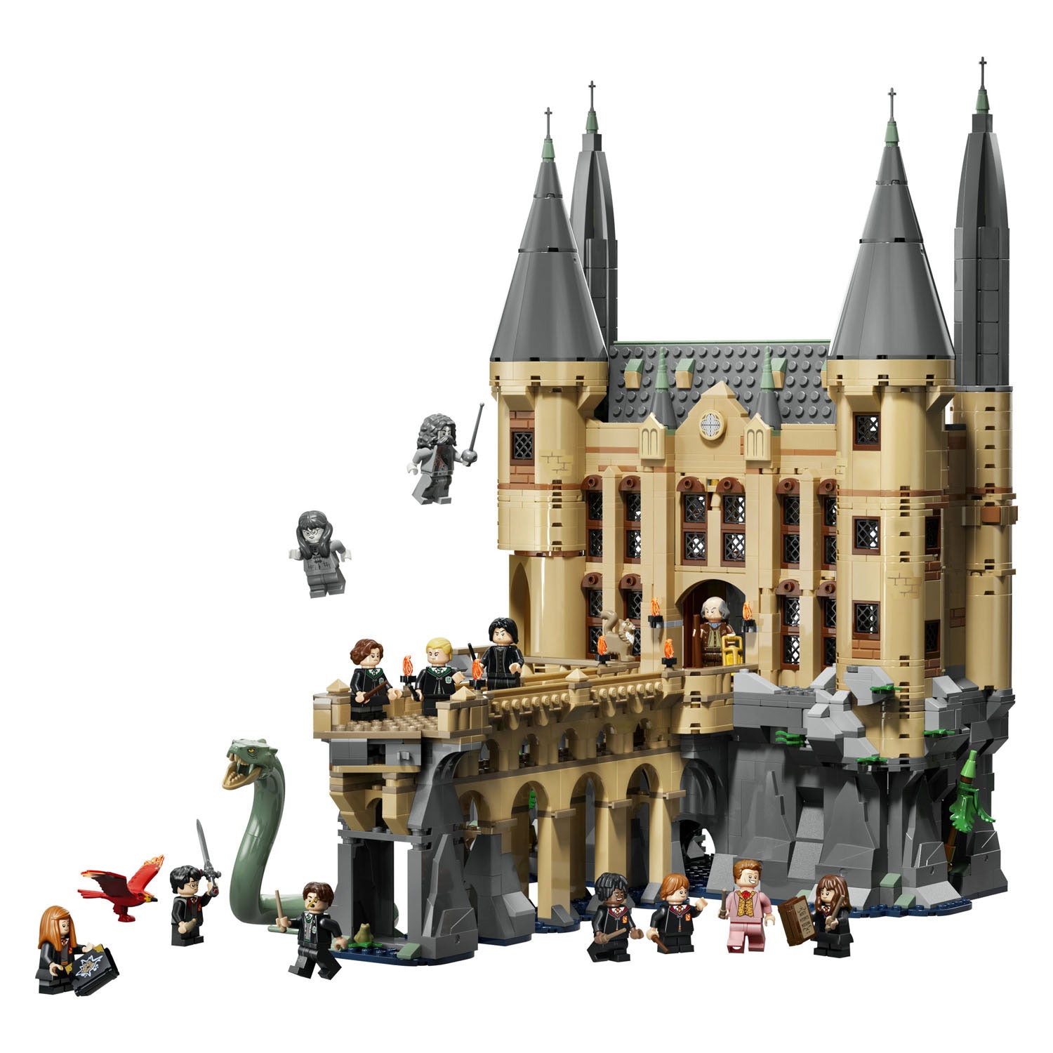 Lego harry potter kasteel zweinstein: oostvleugel speelgoed voor kinderen 76473