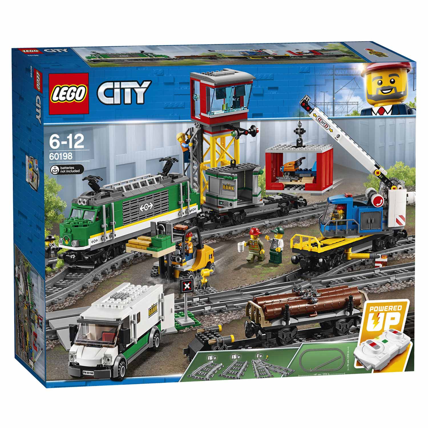 Lego city 60198 vrachttrein