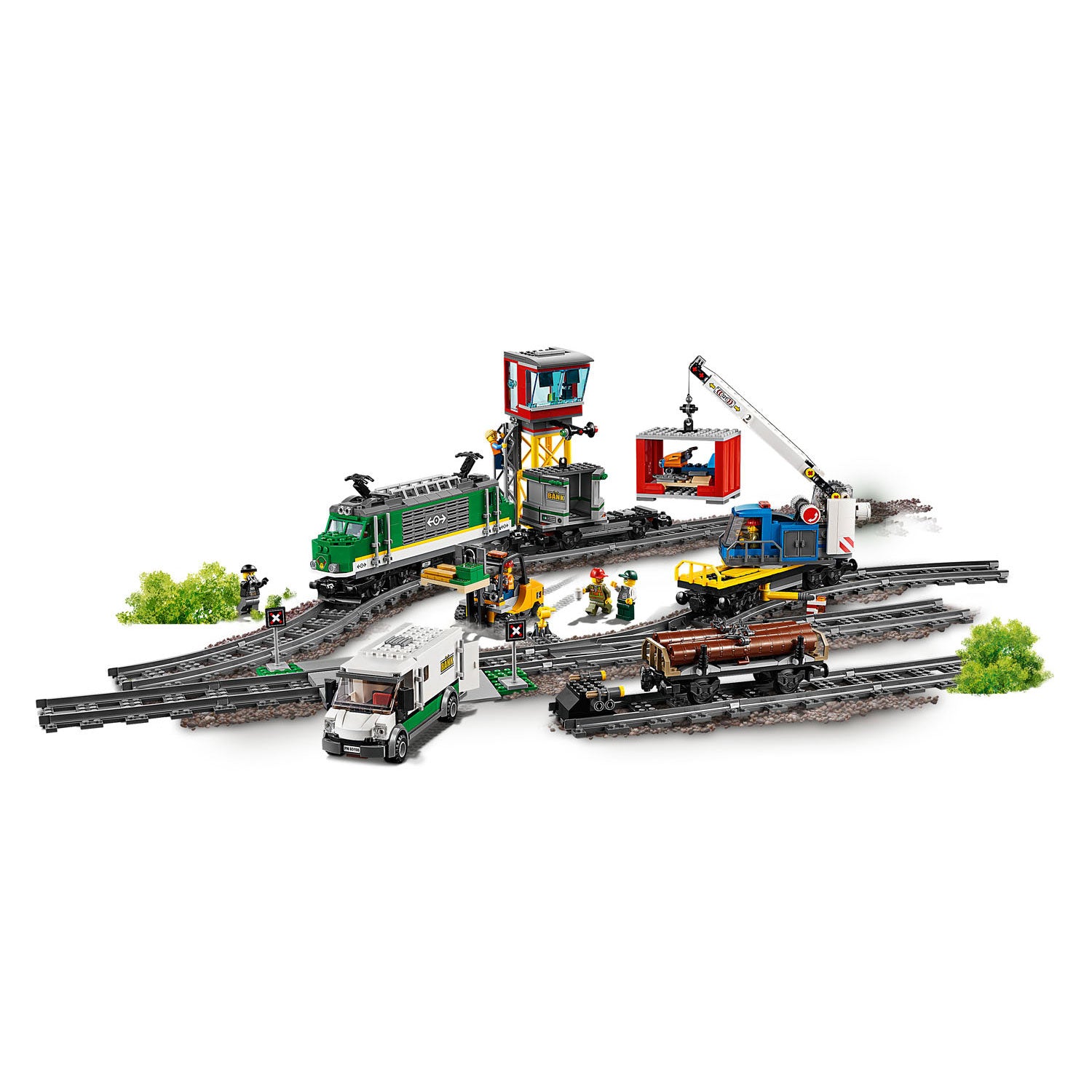 Lego city 60198 vrachttrein