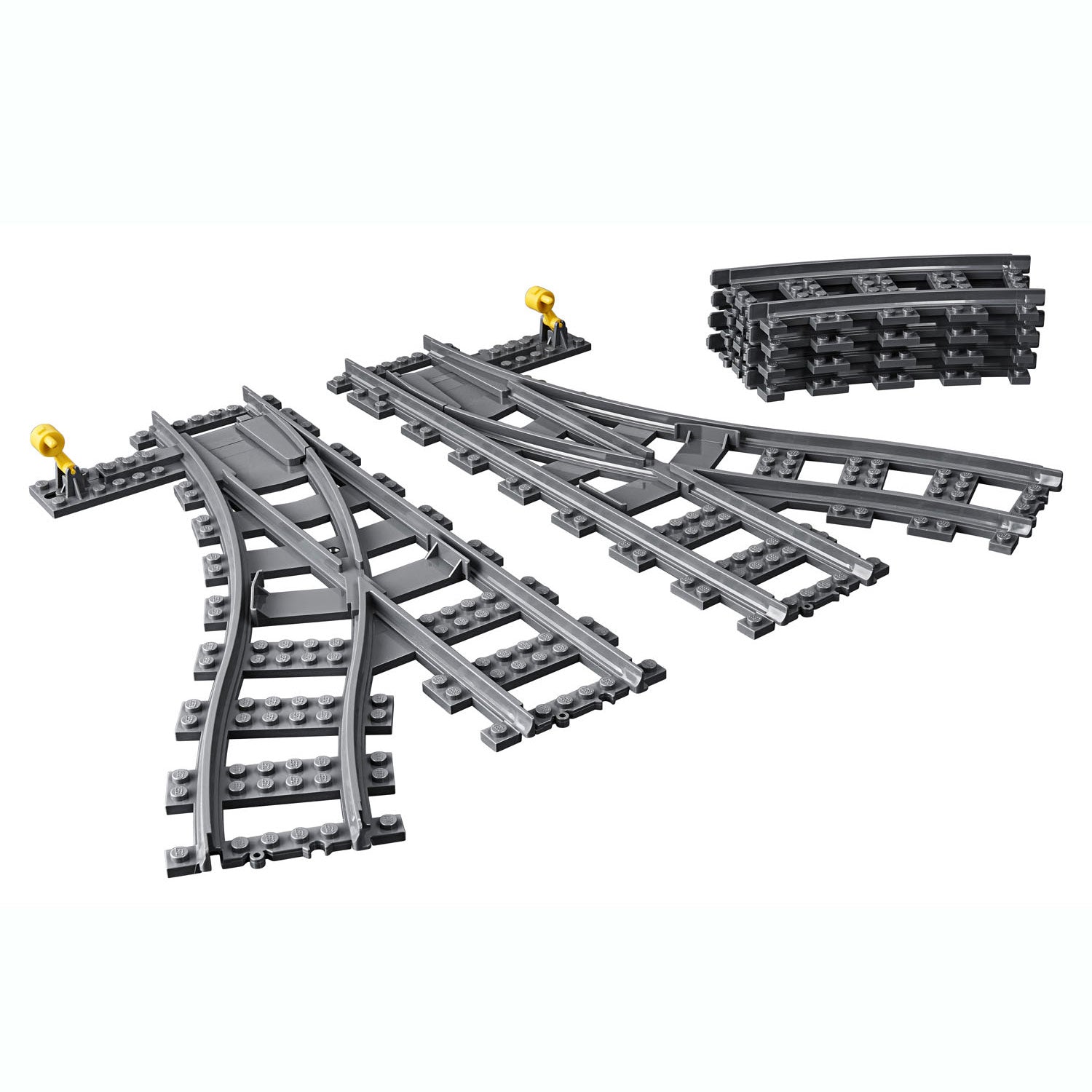 Lego city trein 60238 wisselt