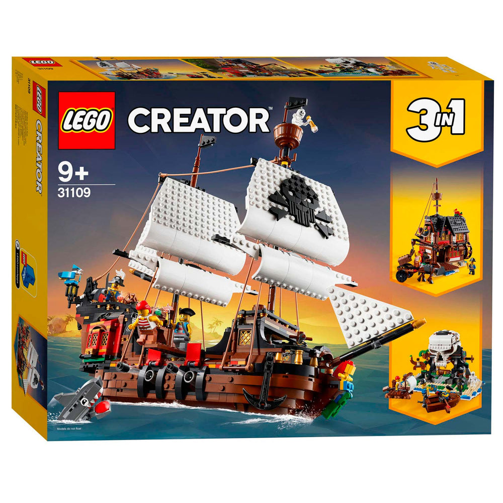 Lego creator 31109 piratenschip