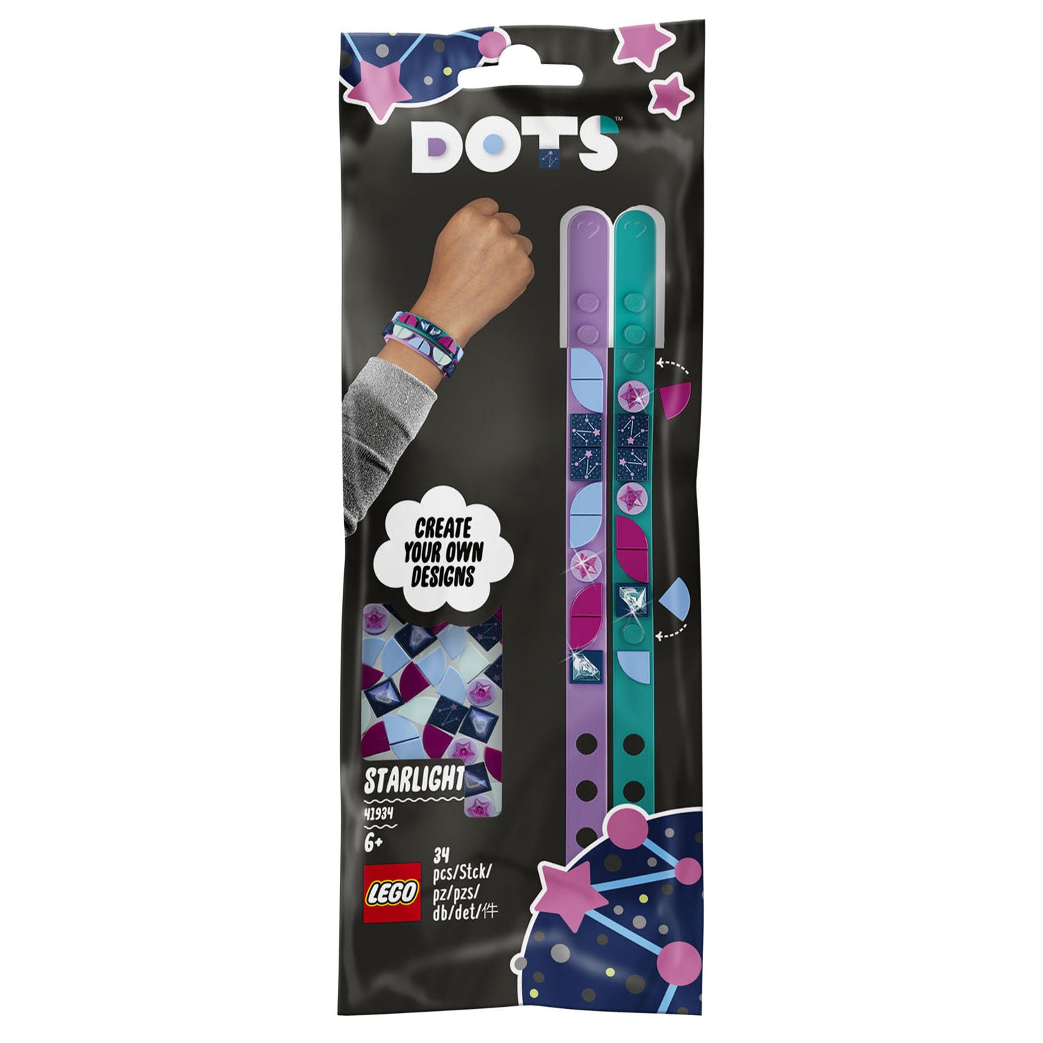 LEGO DOTS 41934 Sterrenlicht Armbanden