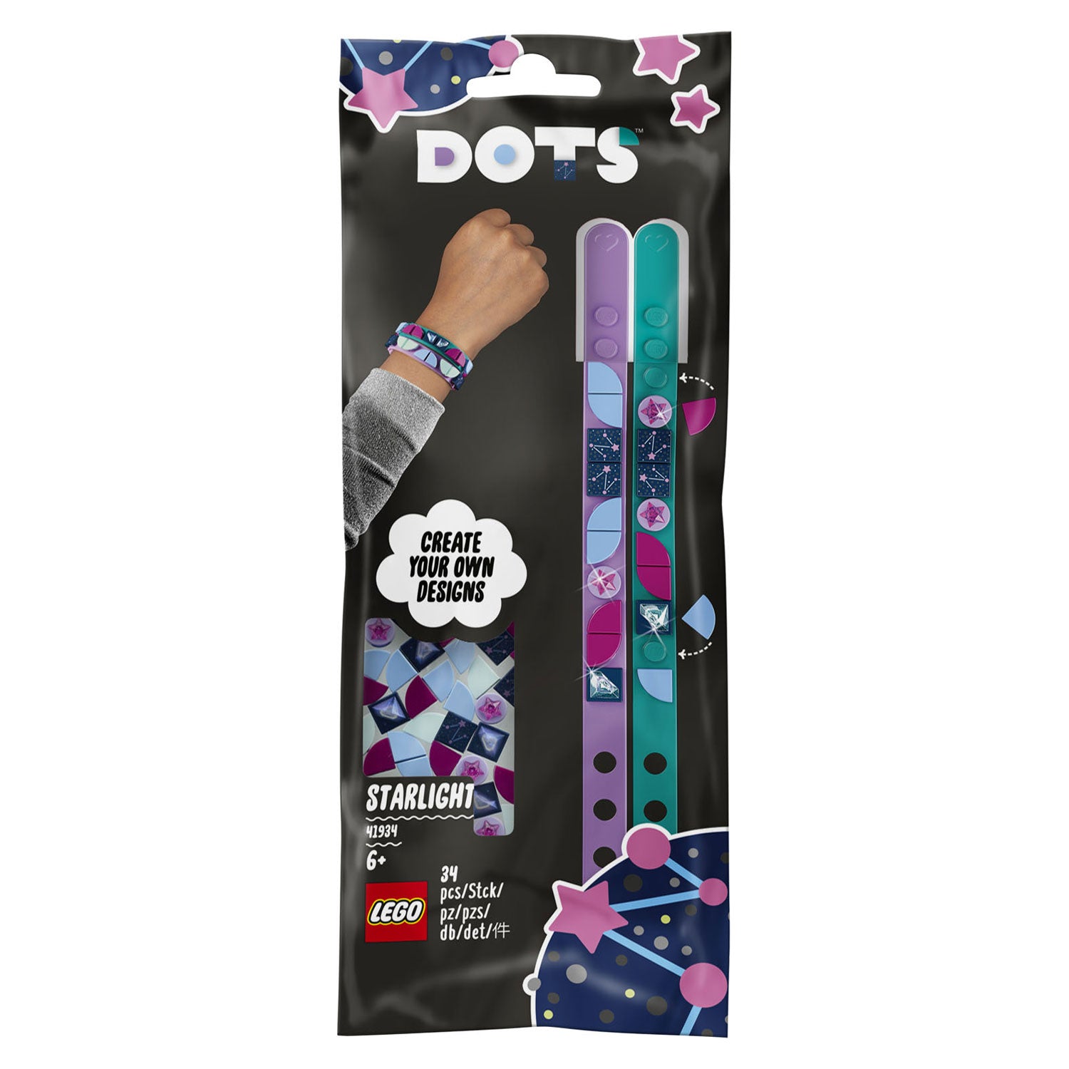 LEGO DOTS 41934 Sterrenlicht Armbanden