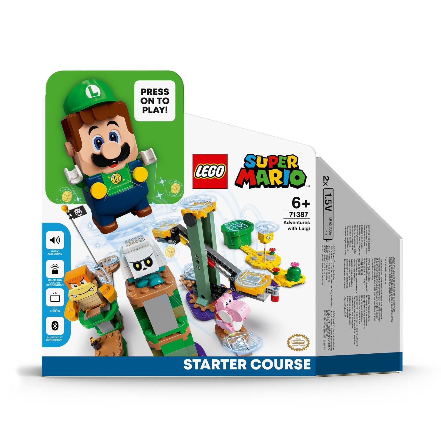 LEGO Super Mario 71387 Avonturen met Luigi Startset