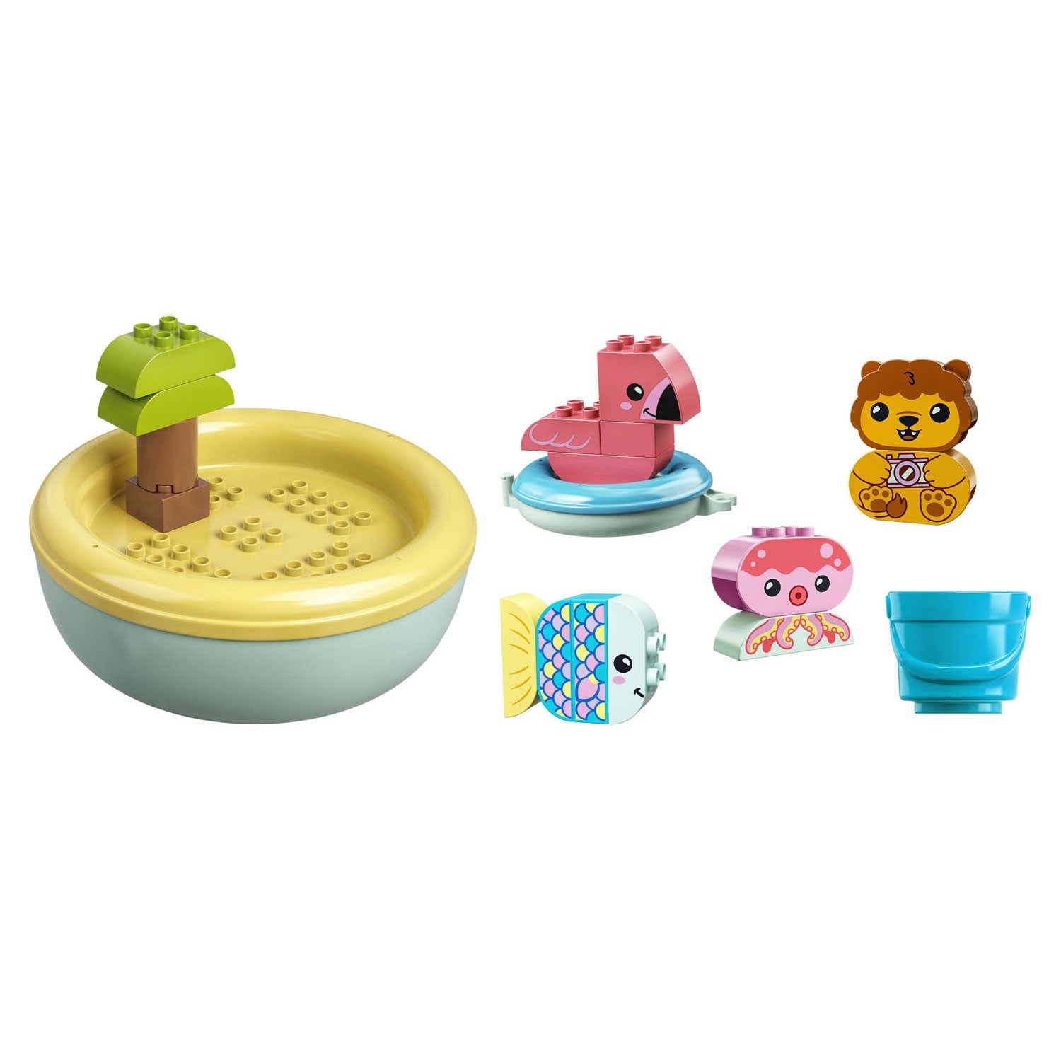 LEGO DUPLO 10966 Pret in bad: Drijvend Diereneiland