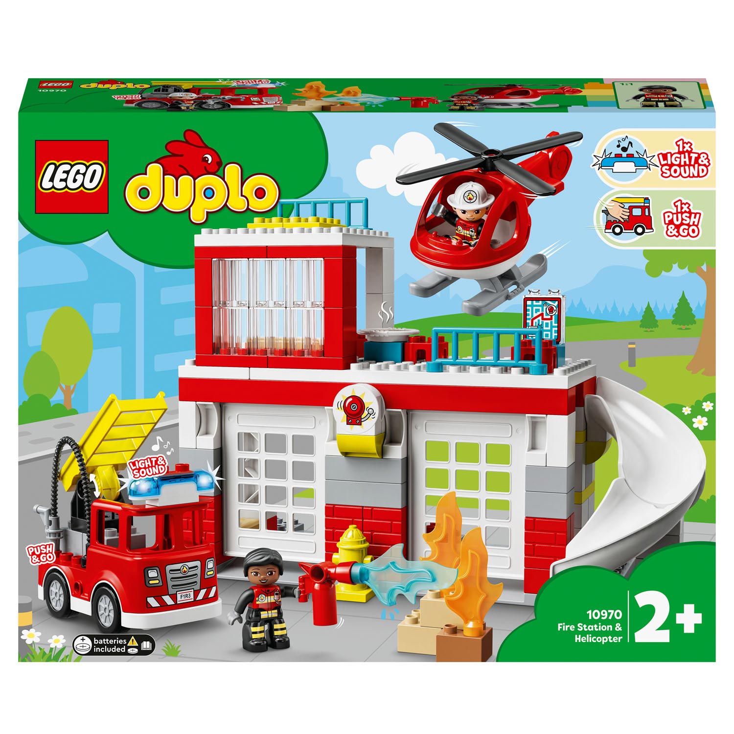 LEGO Duplo 10970 Brandweerkazerne Helikopter